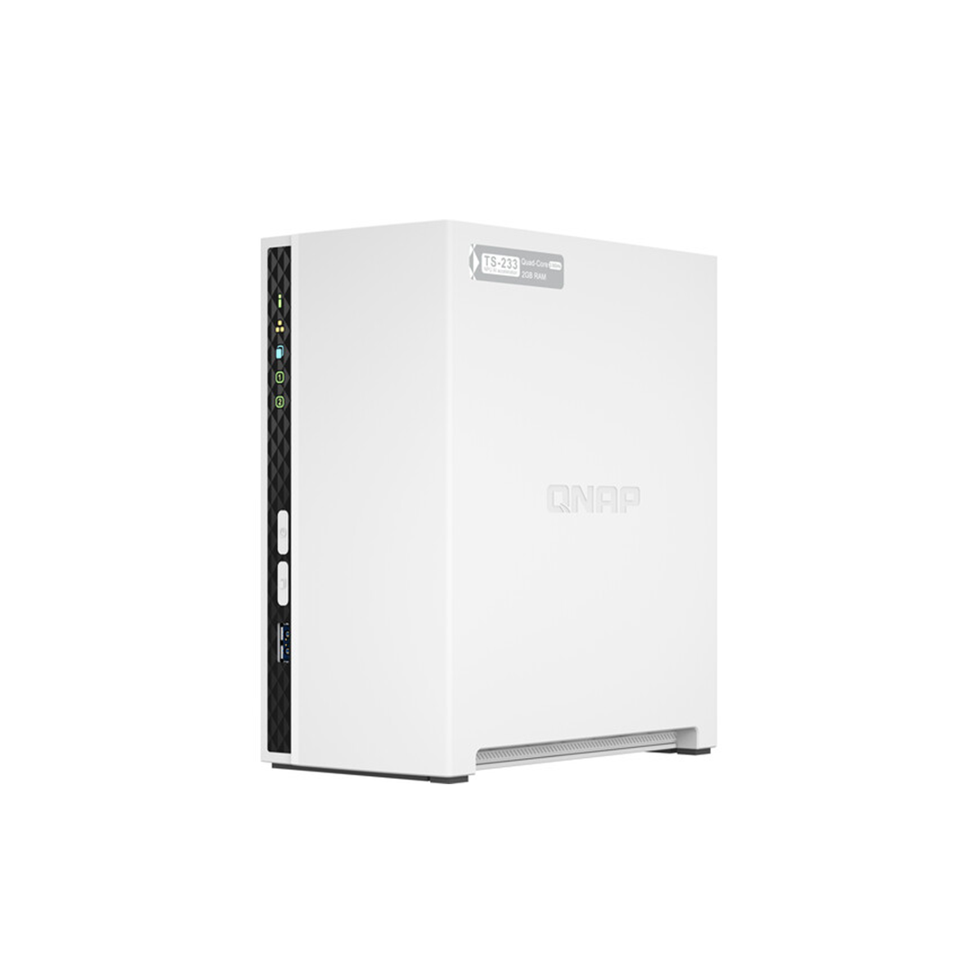 QNAP TS-233-US حاوية NAS ذات 2 خليج  QNAP TS-233-US حاوية NAS ذات 2 خليج